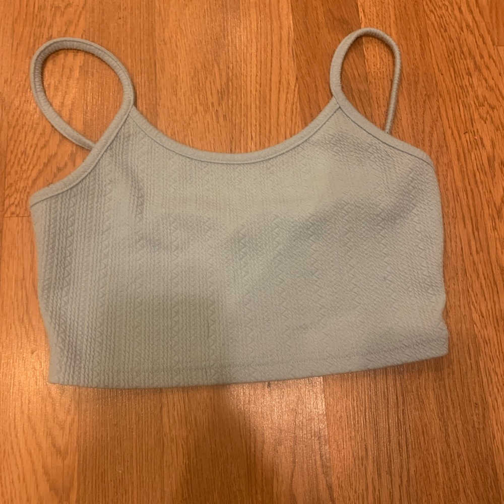 Crop Tank With Matching Cardigan